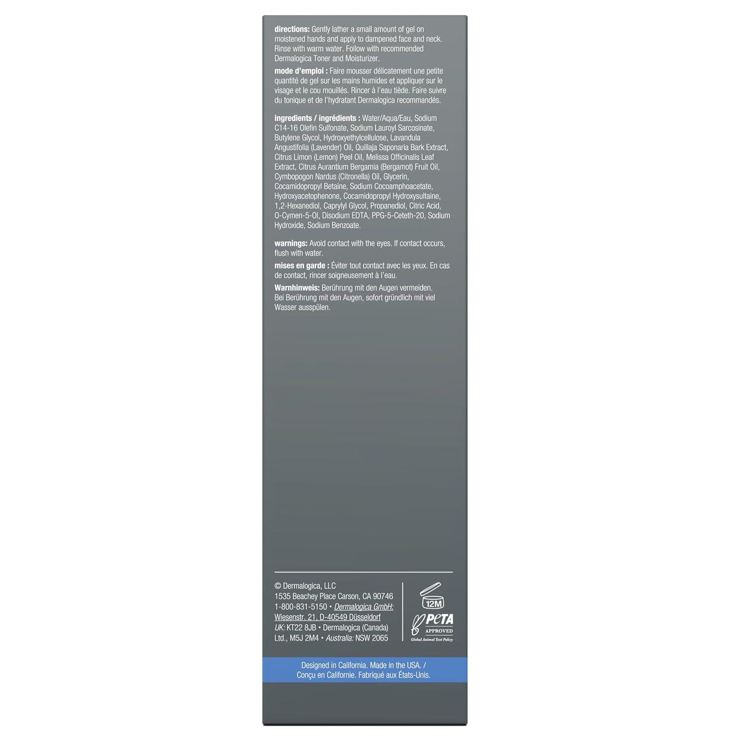 Dermalogica Special Cleansing Gel Gentle-Foaming Face Wash for Women and Men - Leaves Skin Feeling Smooth And Clean