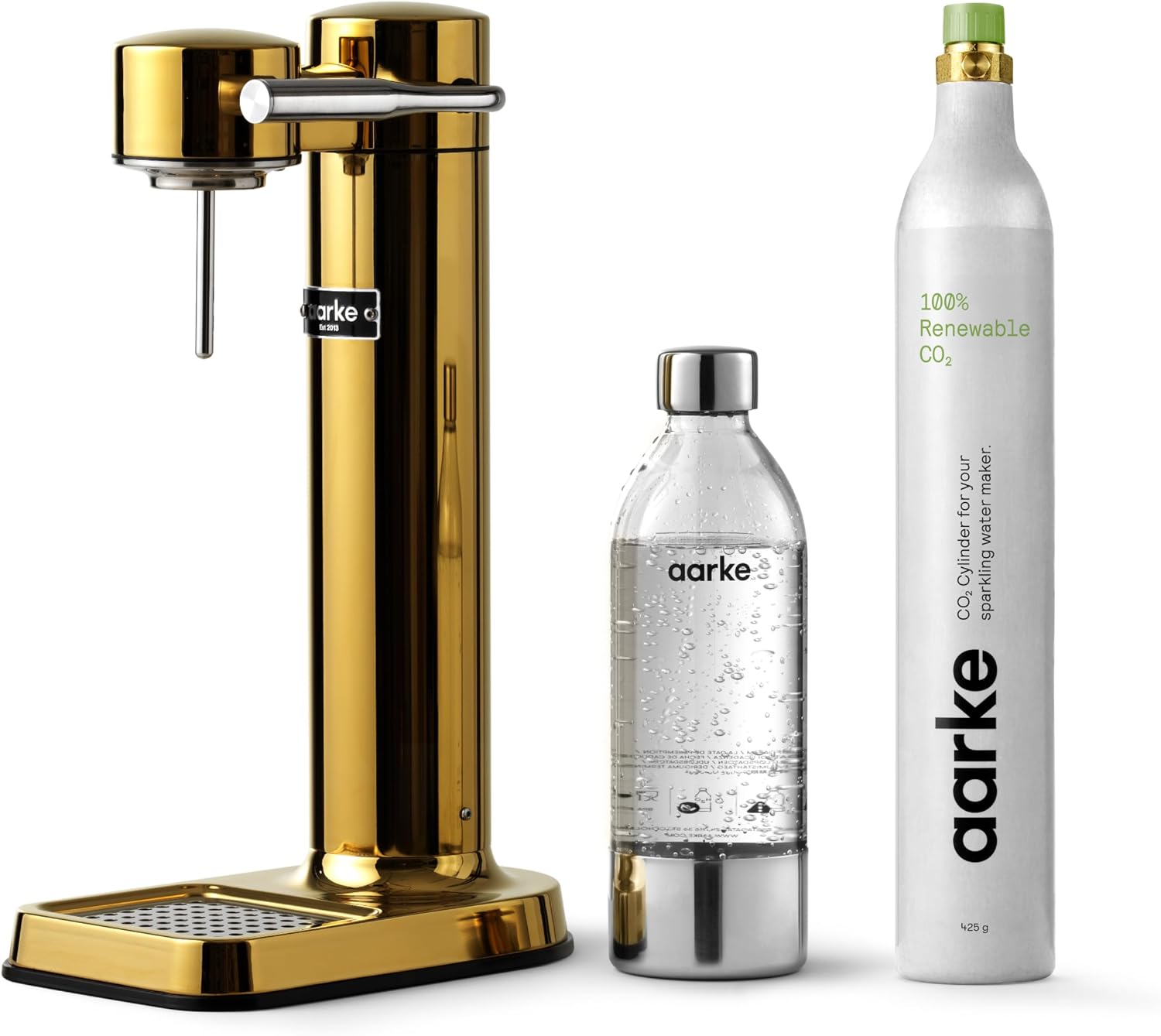 Aarke Carbonator 3 - Premium Sparkling Water Maker, Matte Black