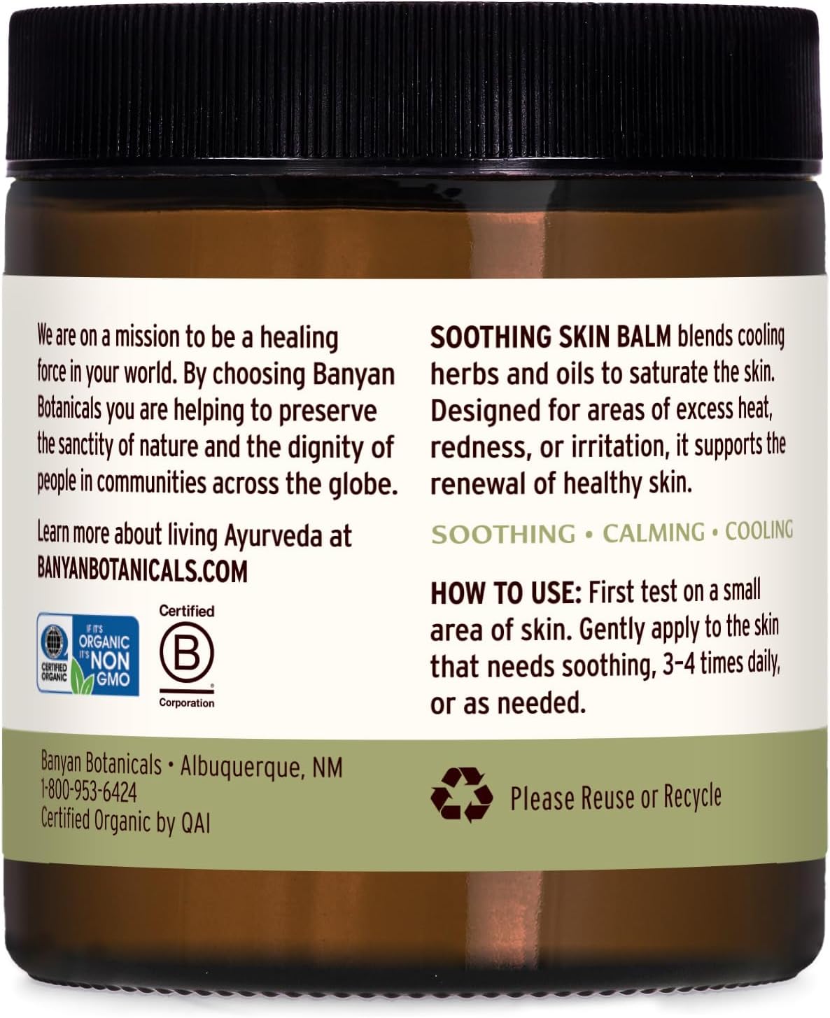 Banyan Botanicals Joint Balm – Organic Balm for Joints with Boswellia and Guggulu – for Supporting Comfortable Joints and Overall Joint Health – 4 oz – Non-GMO Sustainably Sourced Petroleum Free