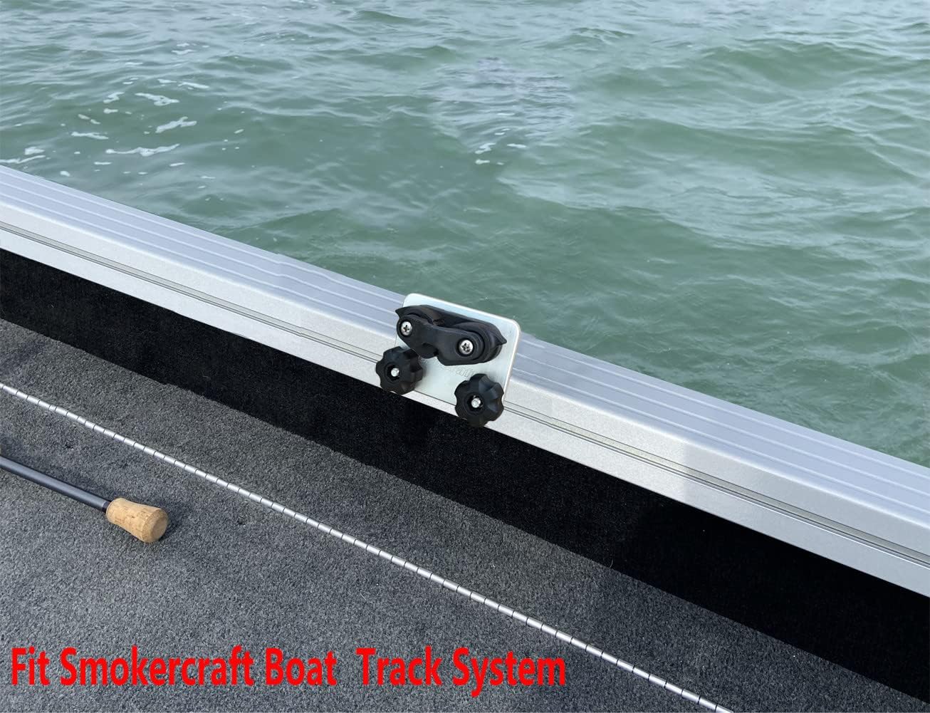 Brocraft Fender Cam Cleat for Gunnel Track System/Fender Holder for Gunnel Track System- Fit Lund Sport Track, Versatrack Track