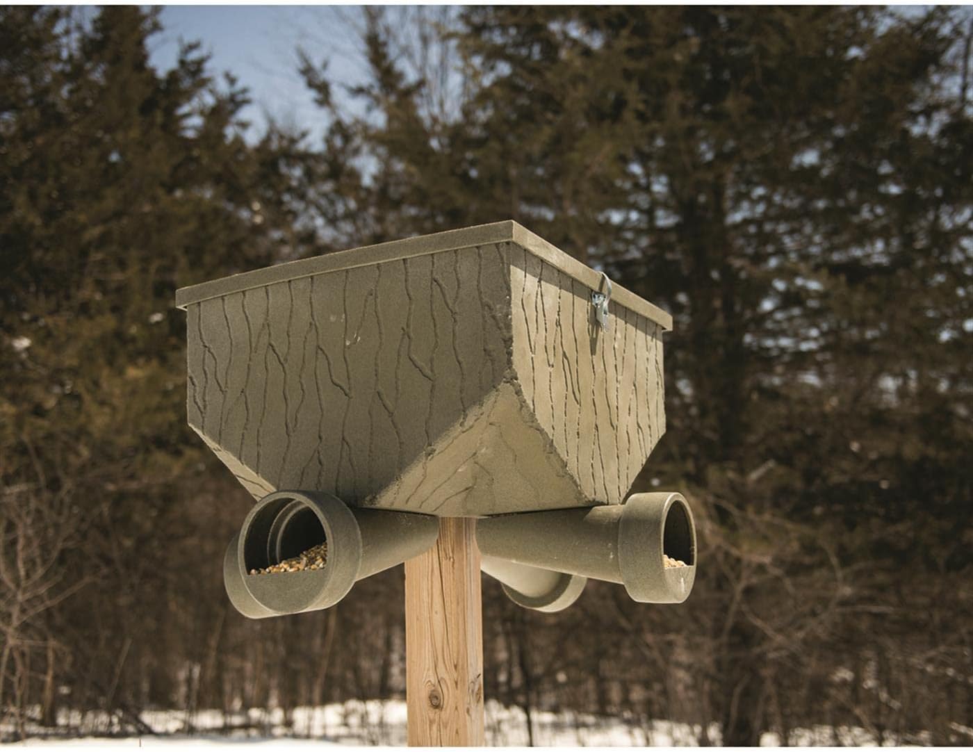 Banks Outdoors Feedbank 300 lb. Capacity Deer and Wildlife Feeder