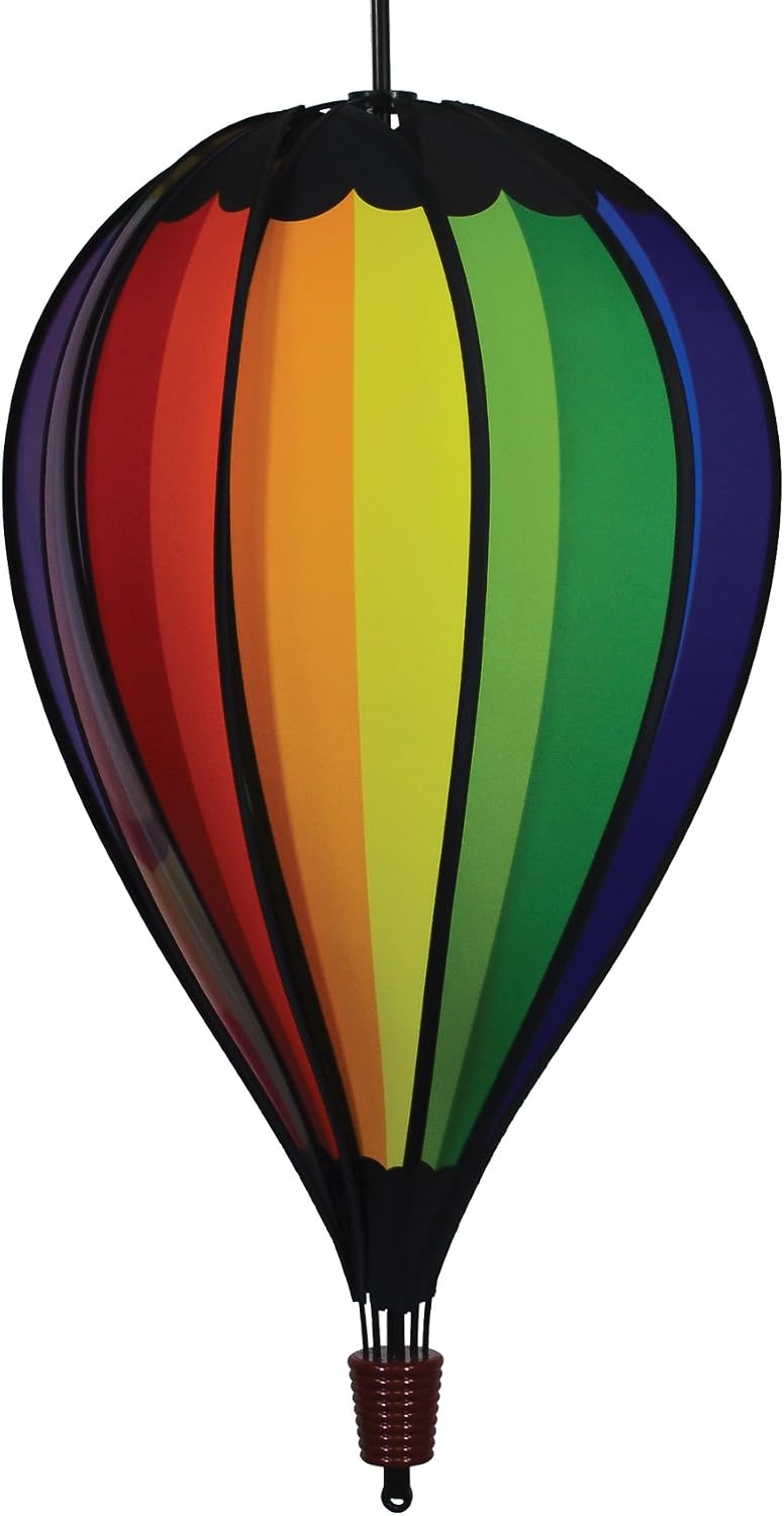 In the Breeze 0990 USA Flag 10-Panel Hot Air Balloon Wind Spinner
