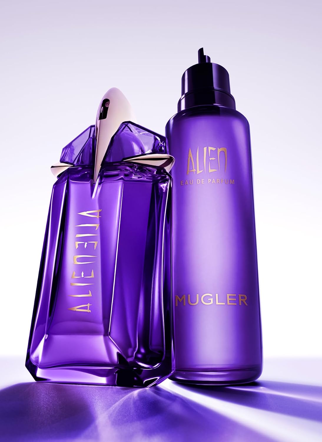 Mugler Alien Eau de Parfum - Long Lasting Floral Woody Womens Perfume | Fragrance With Jasmine, Cashmeran Wood & Amber - Bold Feminine Fragrance Perfect for Daily Wear- Refillable Bottle