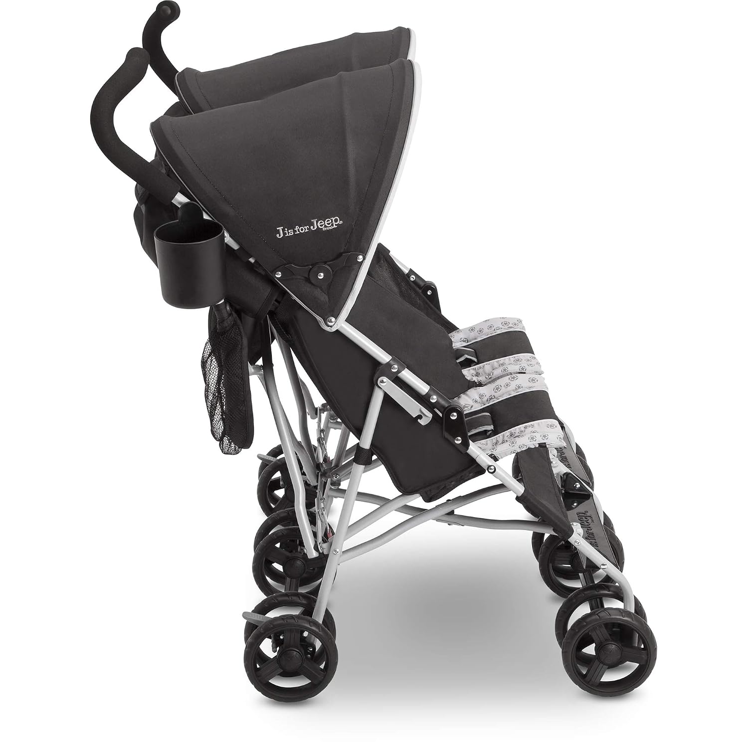 Jeep Scout Double Stroller, Charcoal Galaxy