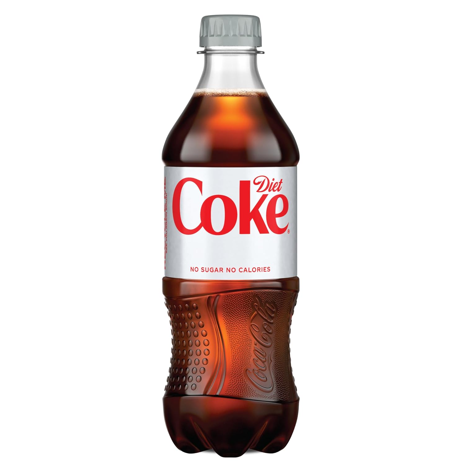 Diet Coke Soda Soft Drink Bottles, 12 fl oz, 8 Pack | No sugar, no calories, 46 mg caffeine per bottle
