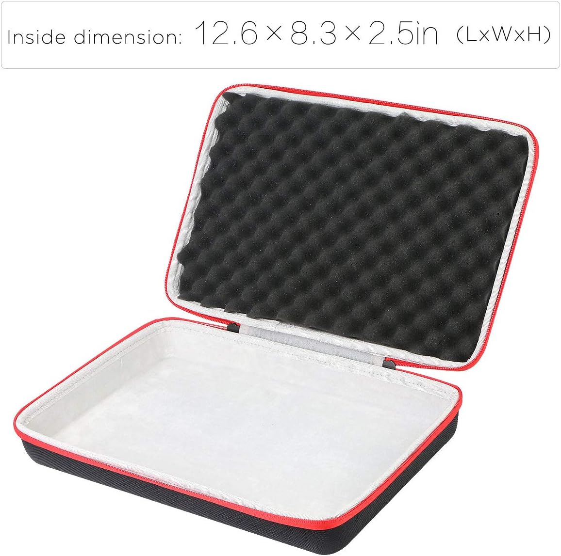 co2CREA Hard Case for Akai MPK Mini MKII/Play 25 Key Keyboard Controller | Compatible with MIDI Keyboard Controller, Travel Protective Storage Bag with Mesh Pocket & Handle
