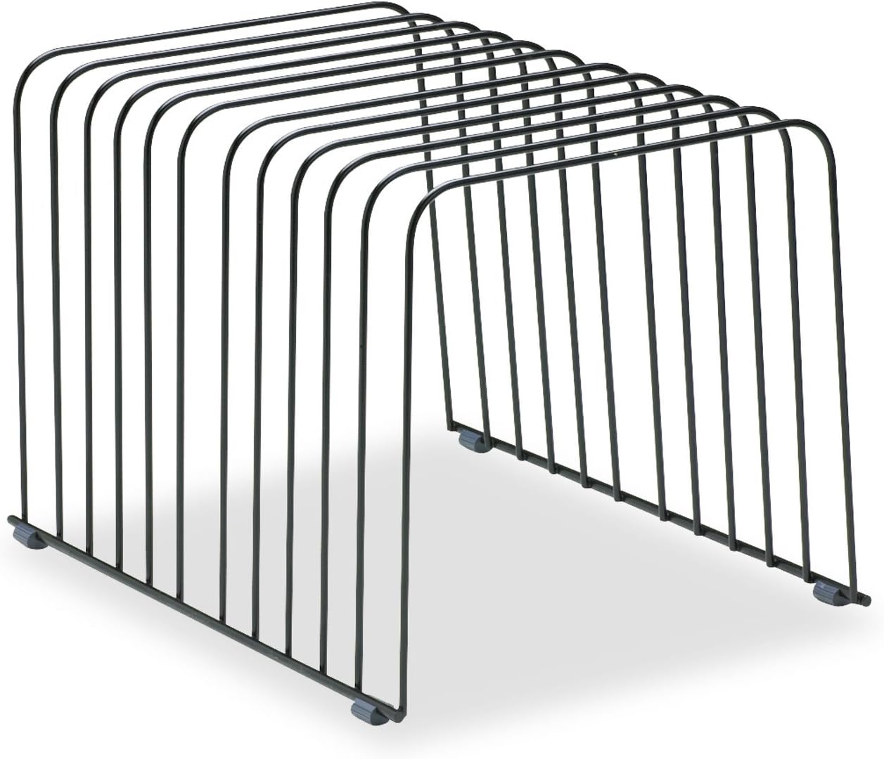 Fellowes 72112 Desktop Organizer, 11 Sections, Wire, 9" x 11-3/8" x 8", Black