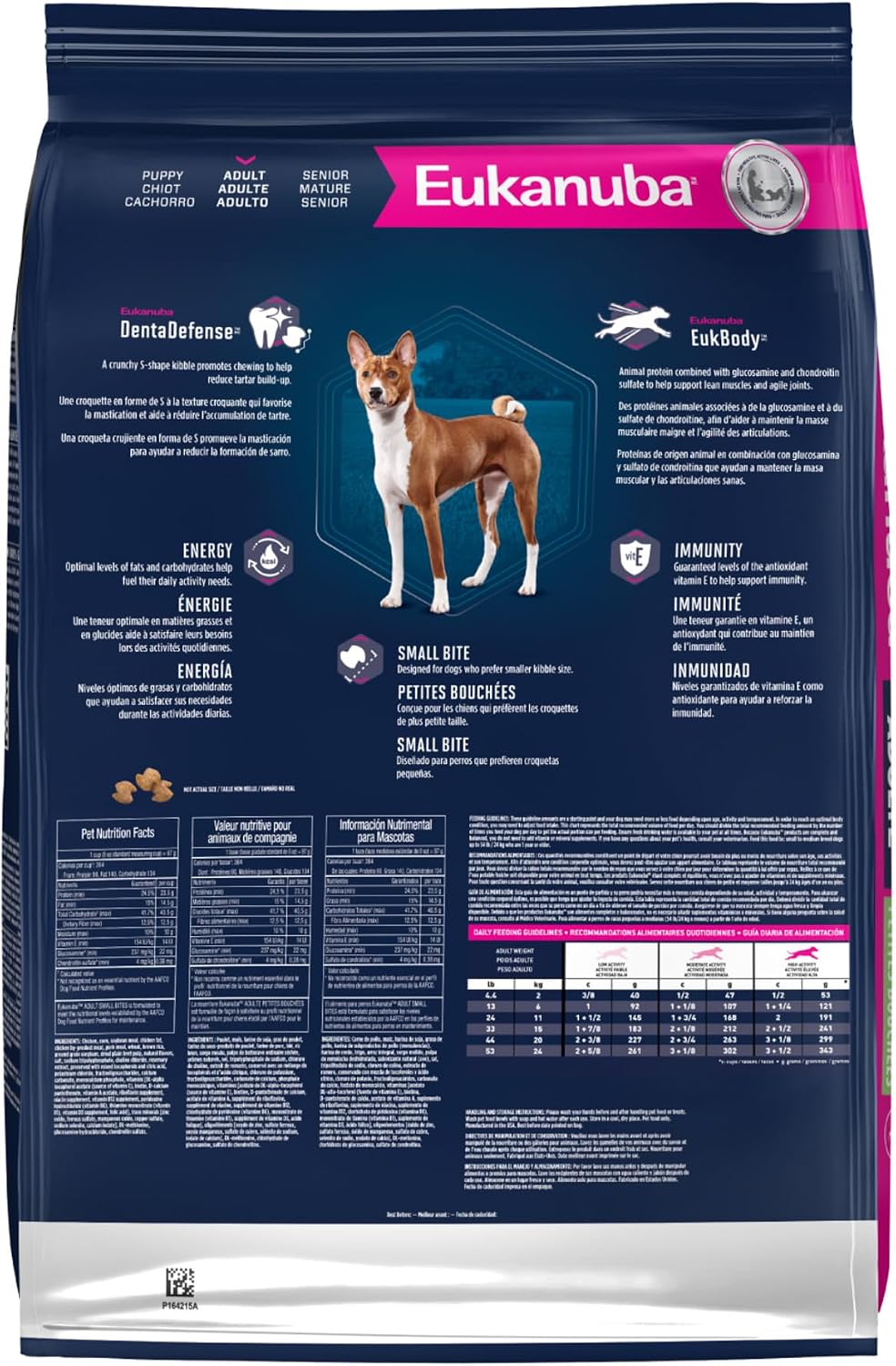Eukanuba Adult Small Bites Dry Dog Food, 4.5 lb Bag