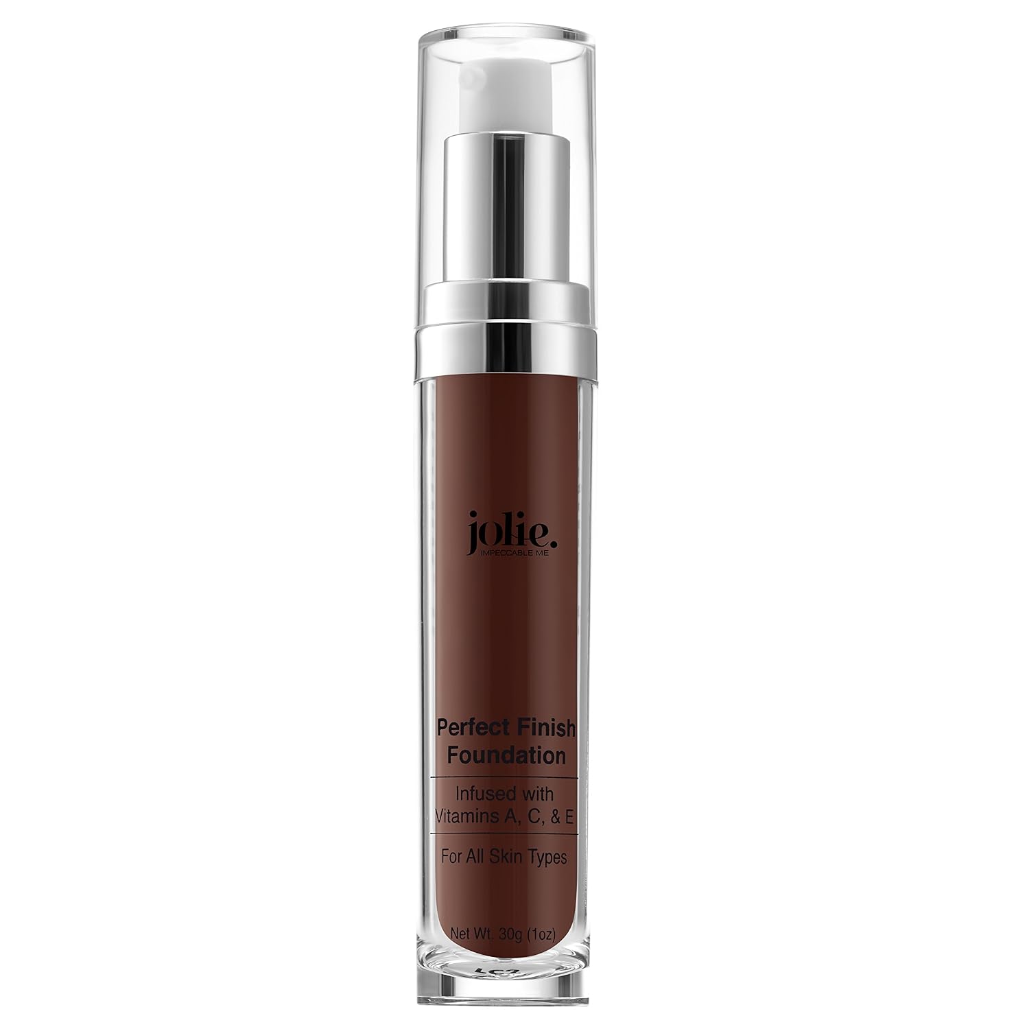Jolie Perfect Finish Liquid Foundation Makeup SPF 15 Oil Free (MW4)