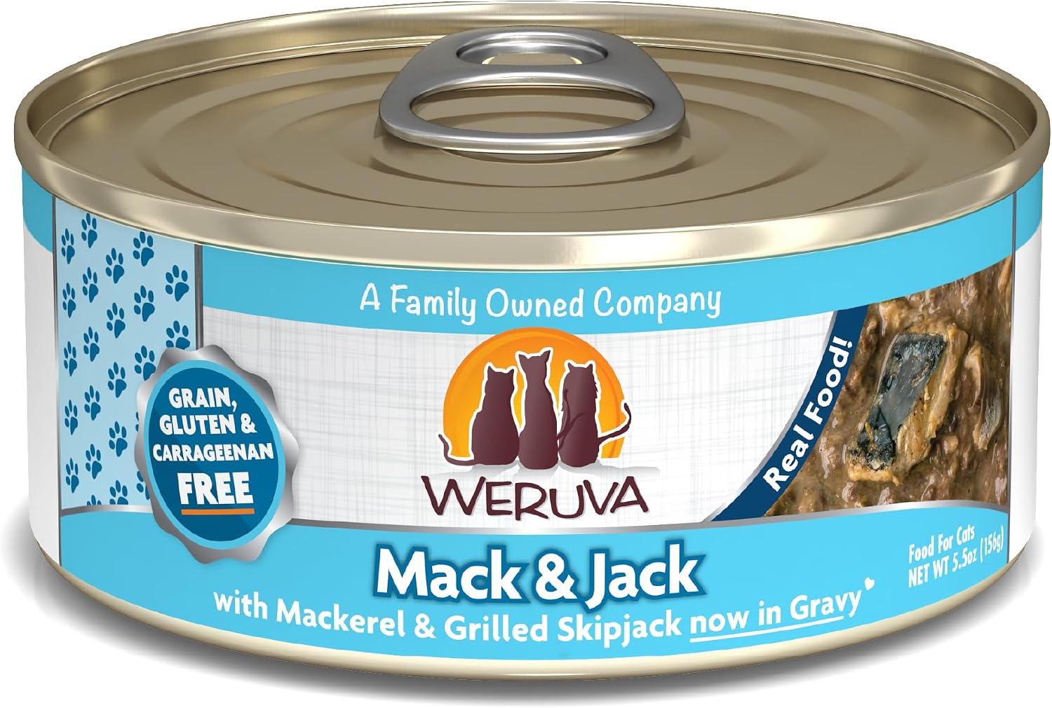Weruva Classic Cat Food, Paw Lickin’ Chicken with Chicken Breast in Gravy, 3oz Can (Pack of 24)