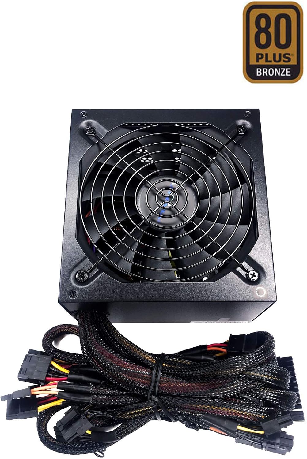Apevia JUPITER800W Jupiter 800W 80 Plus Bronze Certified Active PFC ATX Gaming Power Supply, Supports Dual/Quad Core CPUs, SLI/Crossfire/Haswell