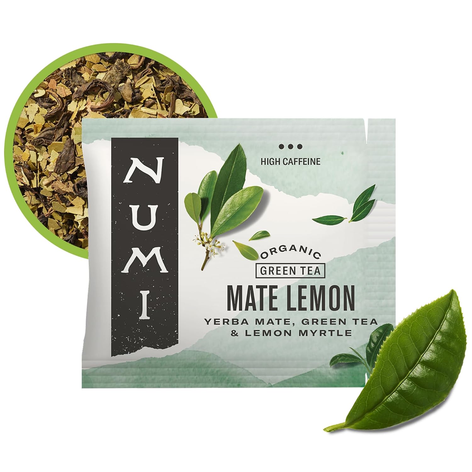 Numi Organic Gunpowder Green Tea – 54 Green Tea Bags – Bold, Smooth Flavor, Packed with Antioxidants, Naturally Energizing, Microplastic-Free Tea Bags