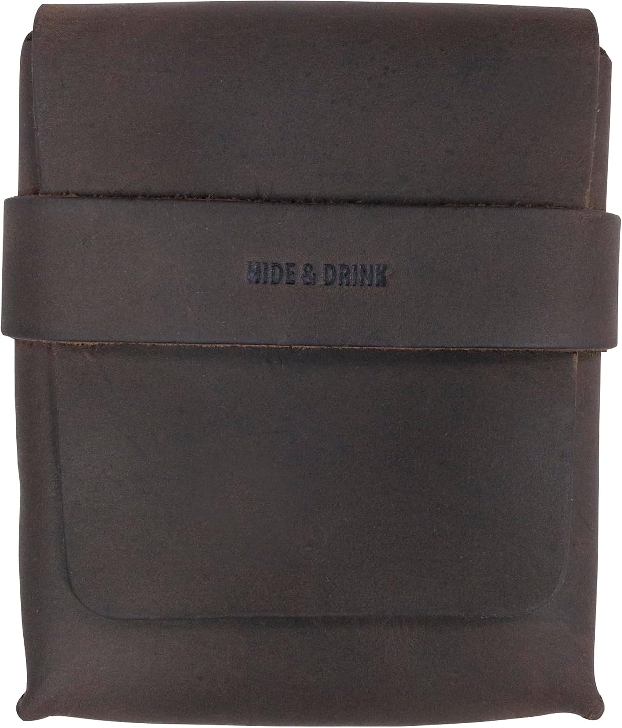 Hide & Drink, Card Organizer Pouch, Holds Up to 12 Cards Plus Folded Bills, Coin Holder, Vintage Case, Stylish Accessories, Full Grain Leather