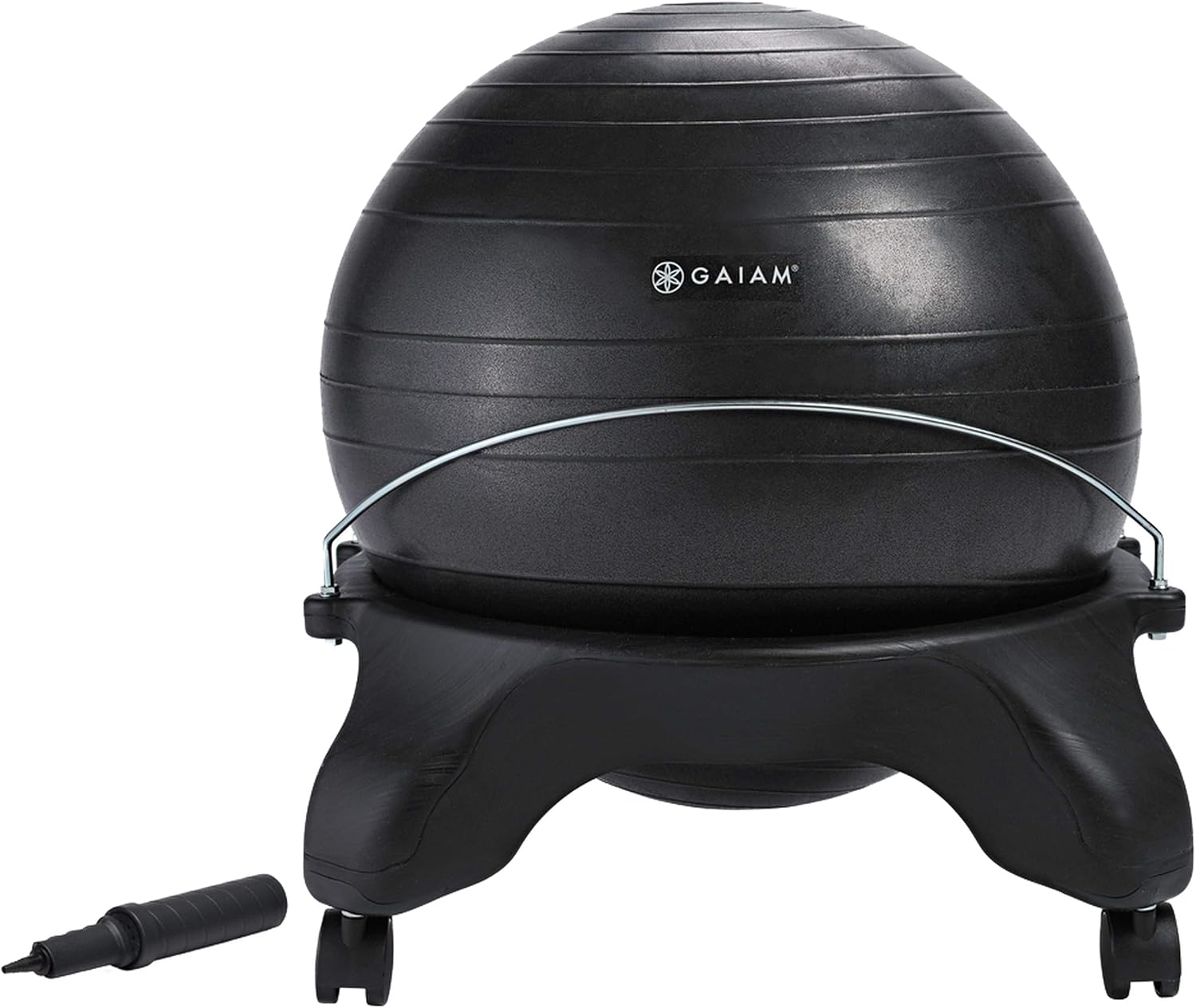 Gaiam Ultimate Balance Ball Chair, Swivel Base, Home & Office