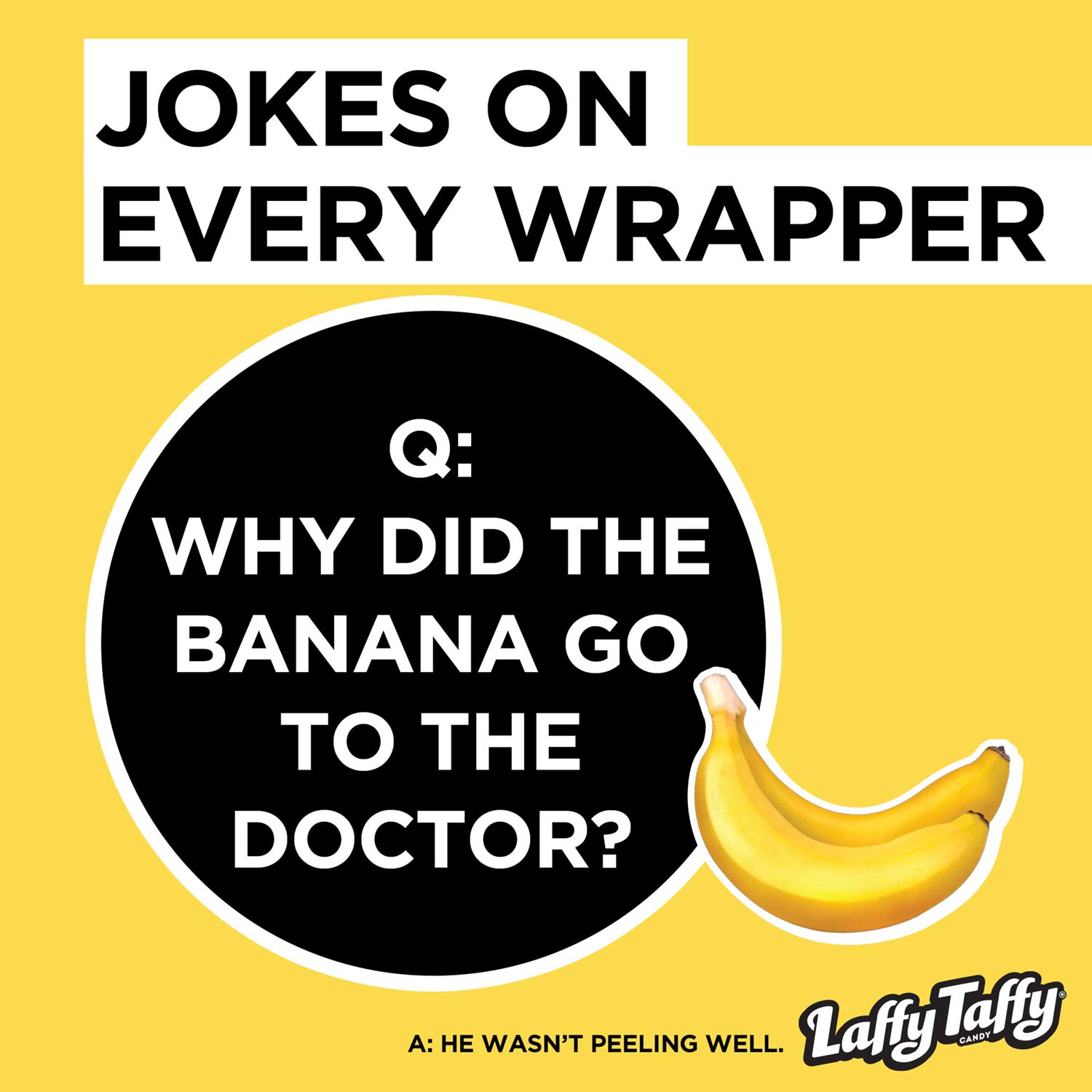 Laffy Taffy Variety Box, Grape Watermelon Cherry Chewy Candy, 1.5 oz, 24 Ct | Grape, watermelon, cherry stretchy tangy taffy, individually wrapped, jokes on wrapper, lunchbox, sharing