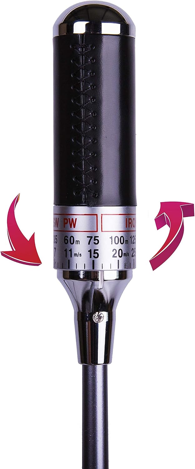 Hole in One: Golf Swing Trainer Patented for Distance, Rhythm, Tempo, Accuracy & Warmup