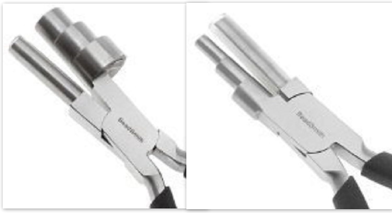 Wire Looping Looper Pliers, GET Both Large & Small Multi Step, Three Tier Pliers, for a Total of 6 Sizes! Big Wrapper & Little Wrapper. Jump Rings