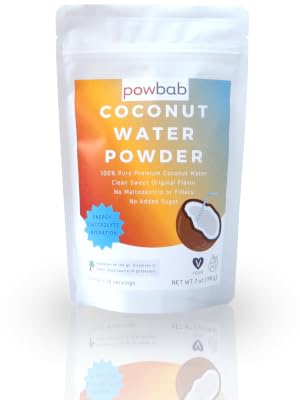 coconut water powder organic freeze dried packets dehydrated coco hydro sugar added unsweetened real