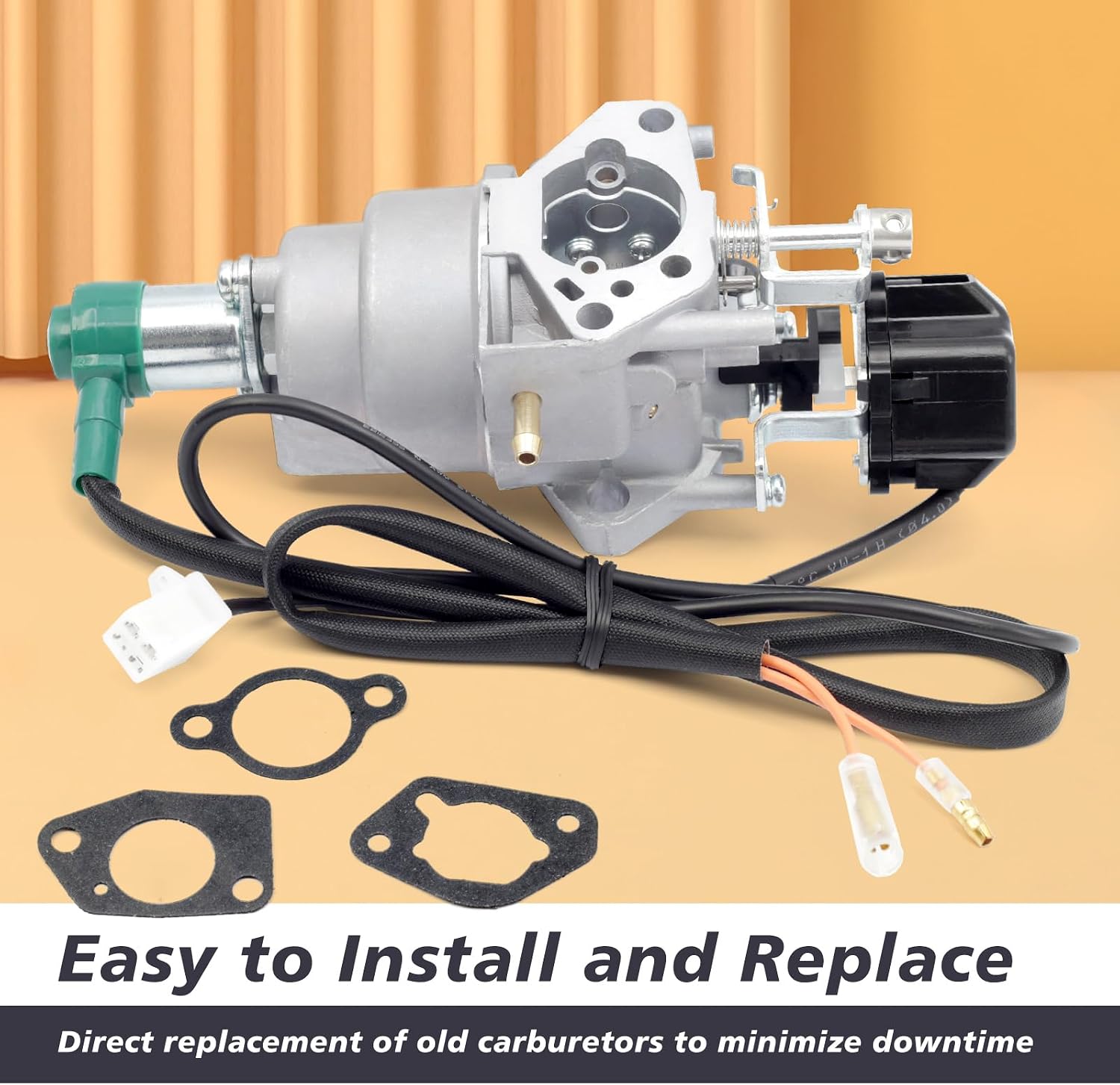 Inverter Generator Carburetor Compatible with Harbor Freight Predator 9500 Watt Surper Quiet Generator Model 57080 and 59188
