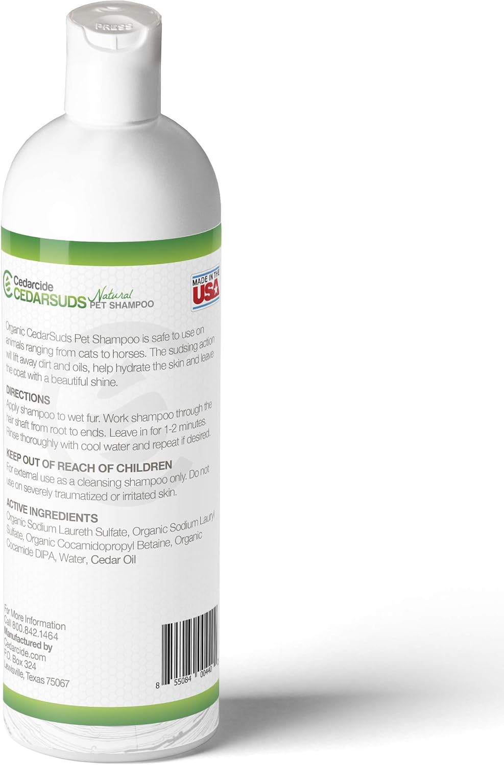 Cedar Suds Pet Shampoo Original Cedar Scent (Pint (16oz))