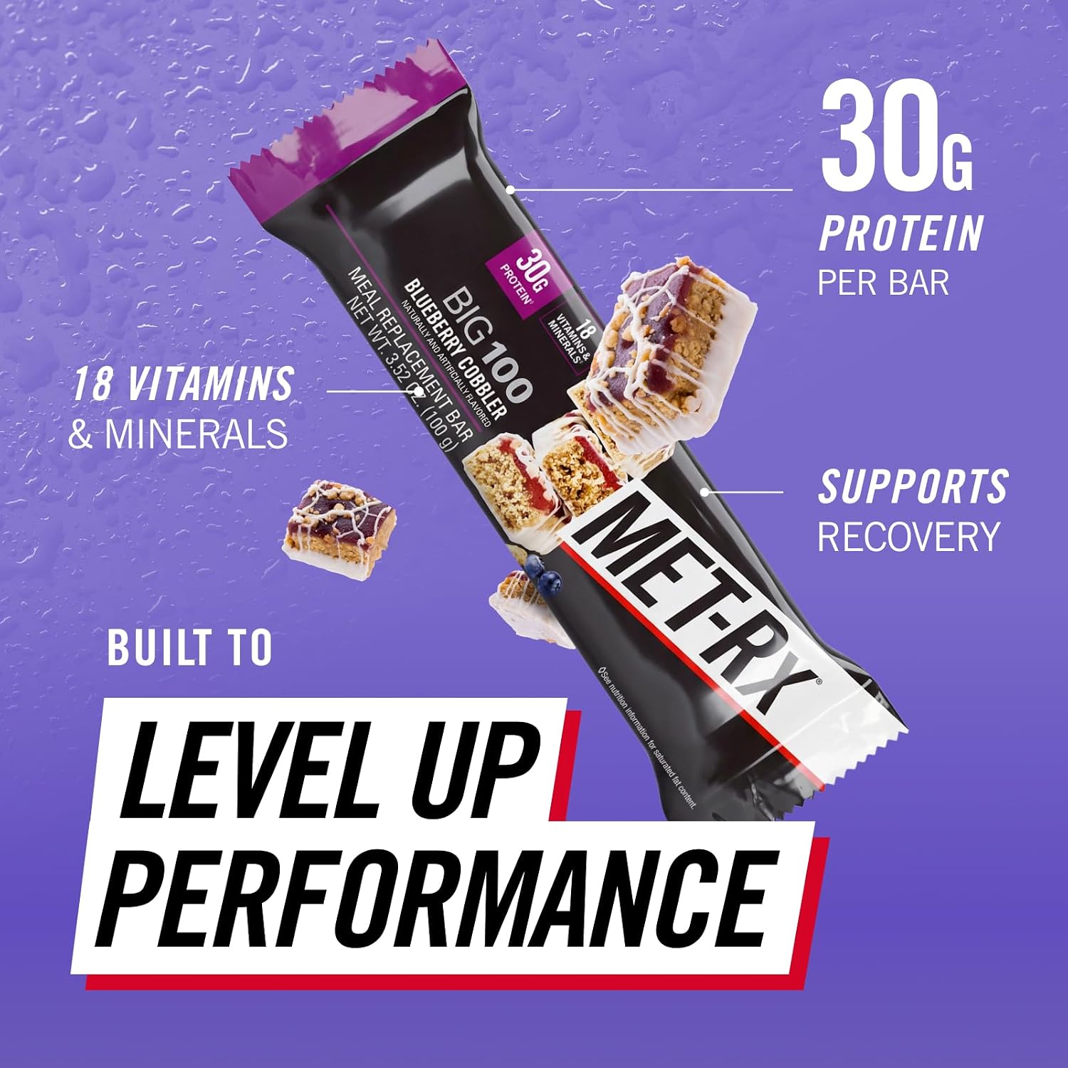 MET-Rx Protein Plus Bar, Great as Healthy Meal Replacement, Snack, and Help Support Energy, Gluten Free, Peanut Butter Cup, With Vitamin A, Vitamin C, and Zinc to Support Immune Health, 85 g,9 Count | Great as Healthy Meal Replacement, Snack, and Help Su…