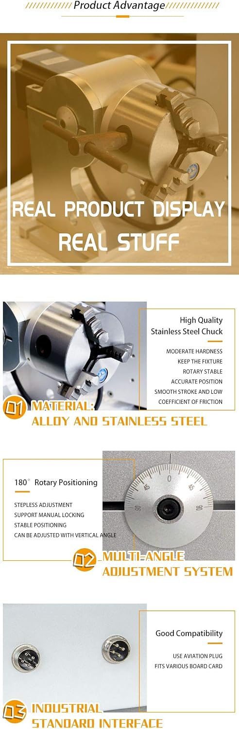 US Stock 60W Fiber Laser Engarver Machine MOPA JPT M7 Fiber Laser Marking Engraveing Machine with 175×175mm lens and 80mm Rotary Chuck Mopa Marker