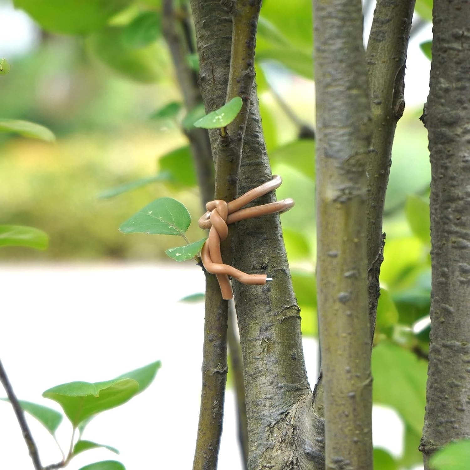 Decoroca Soft Plant Ties for Support - 65.6' Reusable Waterproof Plant Wire, 3.5mm Garden Twist
