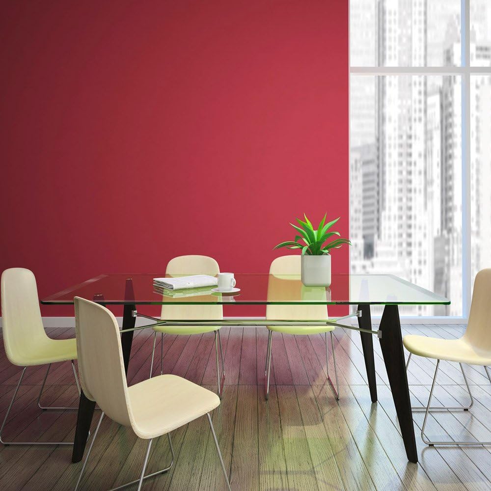 24" x 48" Rectangle Glass Table Top, 1/4" Thick Clear Tempered Replacement Glass, Flat Polished Edge & Eased Corners for Coffee, Dining, Patio Tables & Furniture Protection