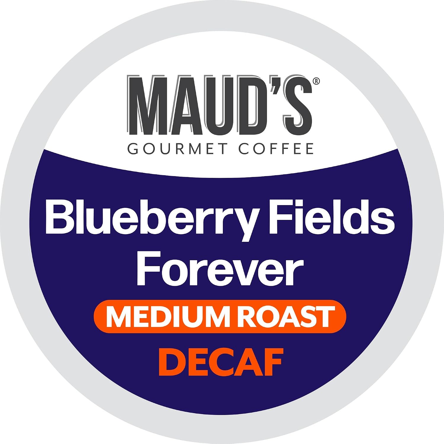 Maud’s Decaf Dark Roast Coffee Pods, 100ct | Decaffeinated Coffee in Single Serve Pods – Compatible with Keurig Coffee Makers