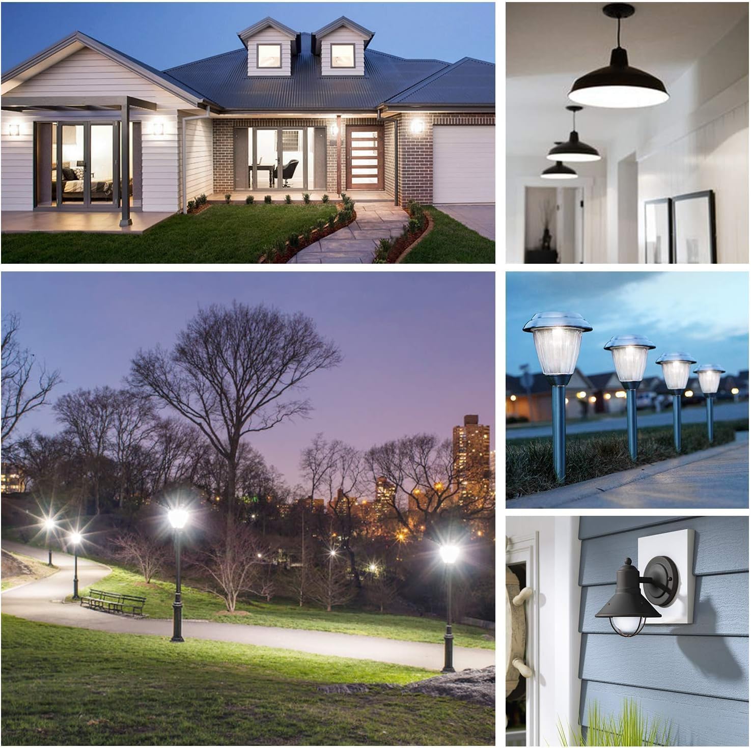 Dusk to Dawn Light Bulbs Outdoor, 11W Automatic On/Off Sensor Light Bulbs