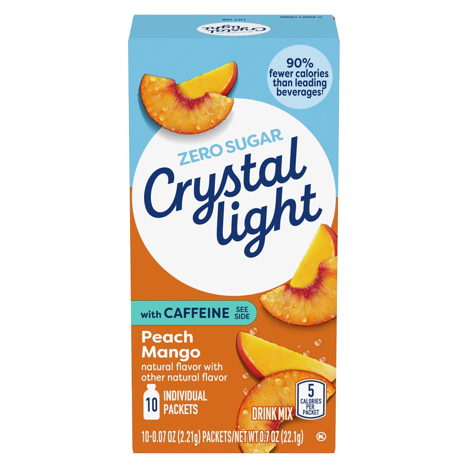 Crystal Light On-The-Go Drink Mix Packets, Sugar Free Powdered Water Enhancer, Naturally Flavored Low Calorie Beverage Mix, Cherry Pomegranate, 0.11 Ounce Packets, 10 Count (Pack of 4)