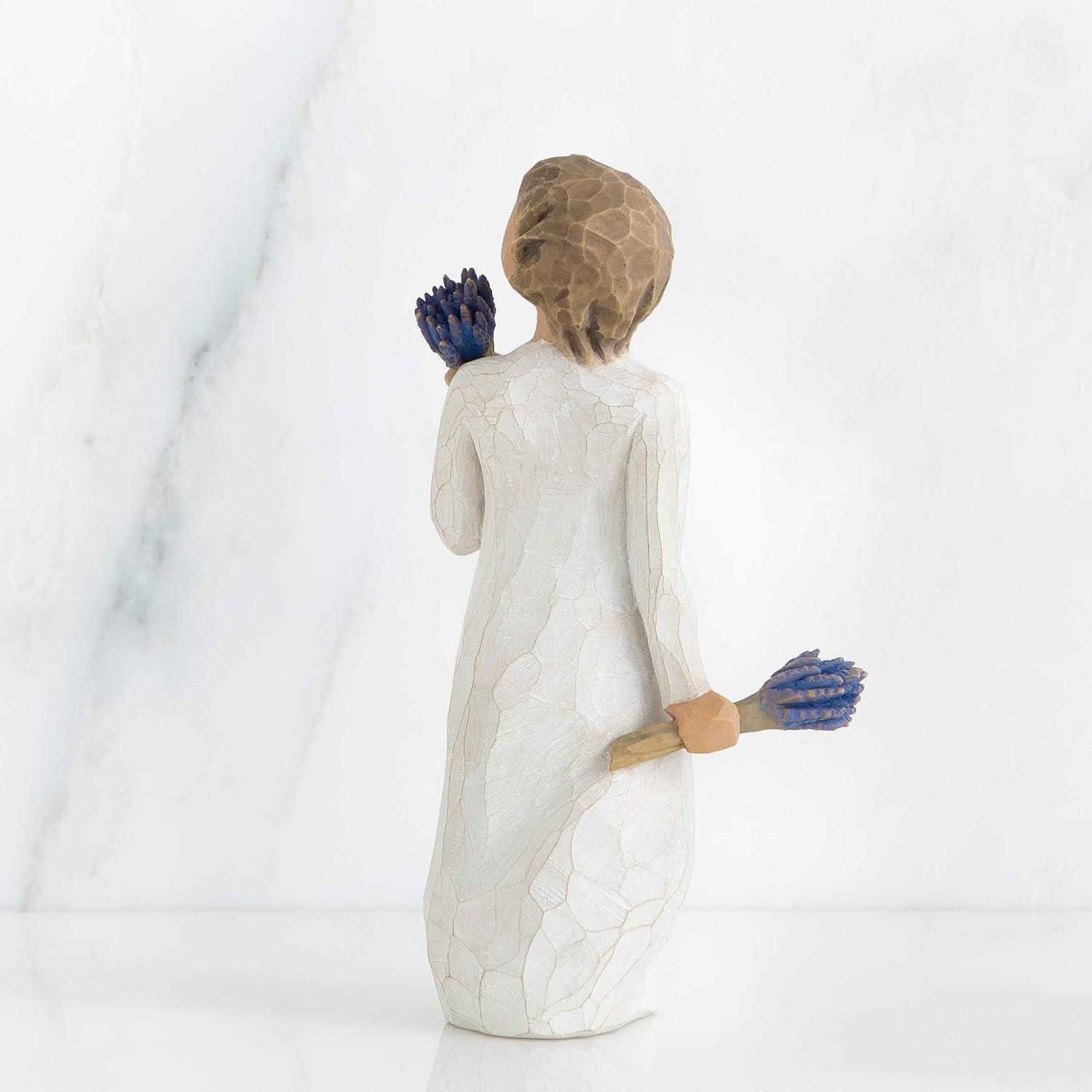 Willow Tree Lavender Grace, Sculpted Hand-Painted Figure | Cast from a Susan Lordi Original Carving, Thoughtful Keepsake Gift for Loved Ones, Celebrations and Moments of Comfort