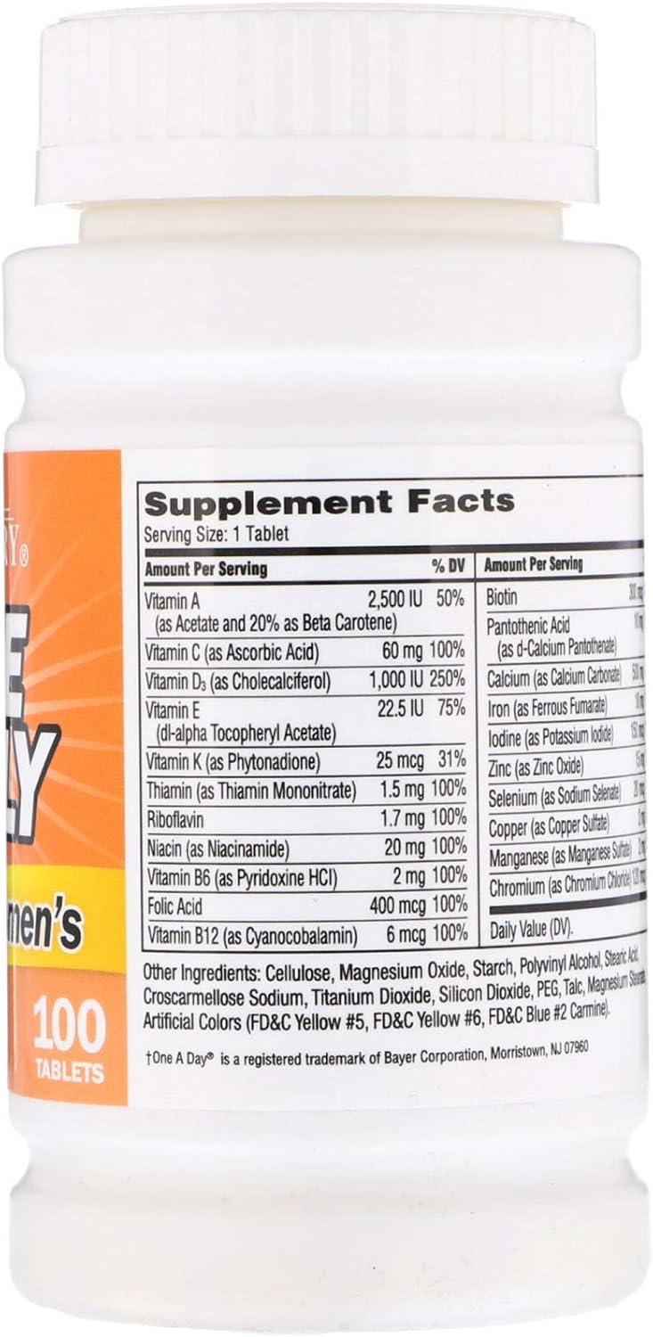 One Daily Women's 50+ 100 Tabs