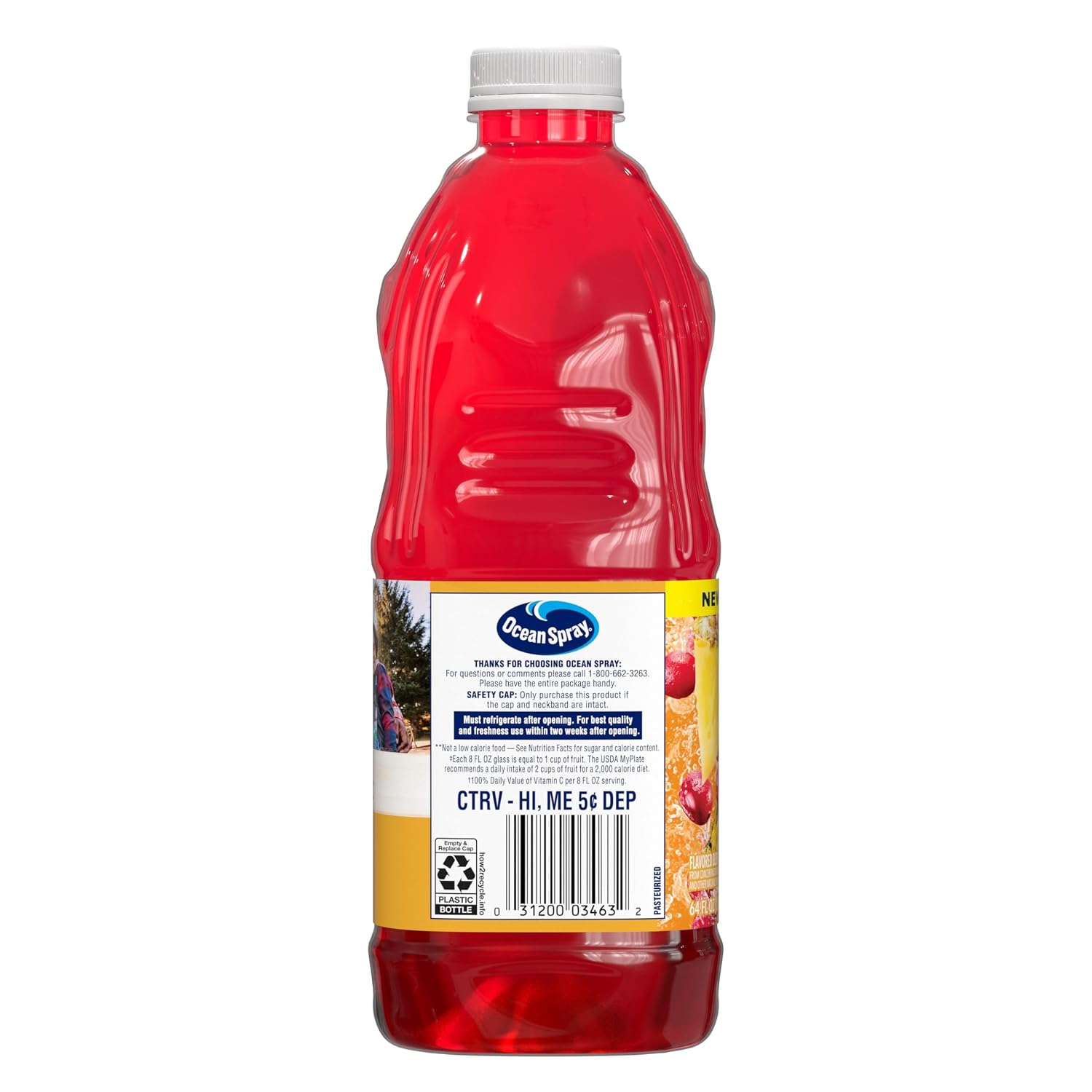 Ocean Spray 100% Apple Juice, 60 Fl Oz (Pack of 8)