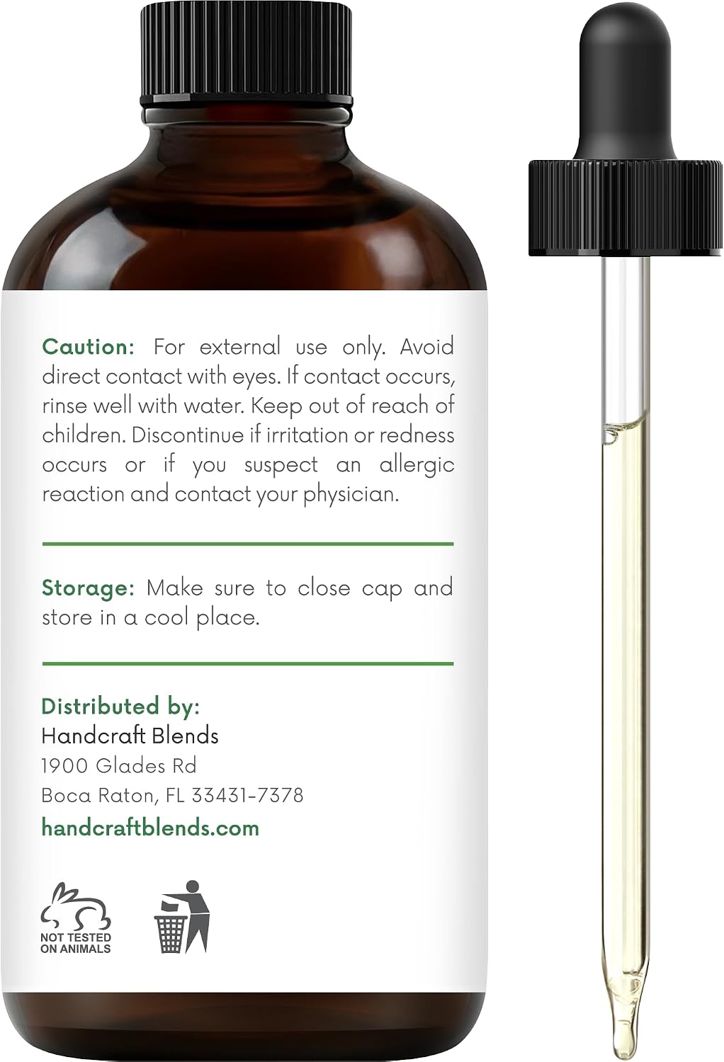 Handcraft Blends Peppermint Essential Oil – Huge 4 Fl Oz – 100% Pure and Natural – Premium Grade Essential Oil for Diffuser and Aromatherapy, Skin, Massage, Candle and Soap Making Fragrance