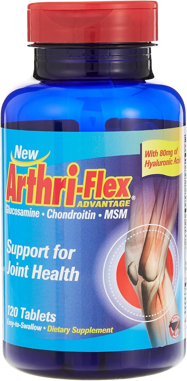 21st Century Arthri-Flex Advantage + D3 Joint Support Tablets, 120 Count