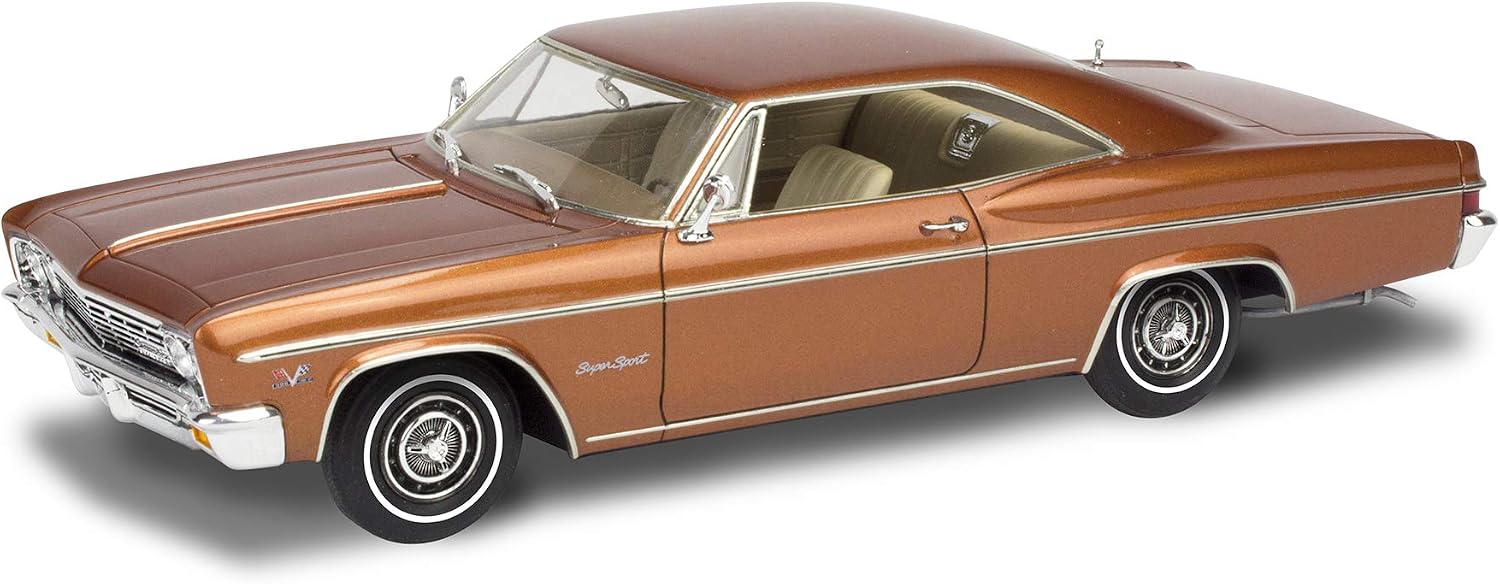 Revell 1966 Chevy Impala SS Plastic Car Model Building Kit - 1:25 Scale