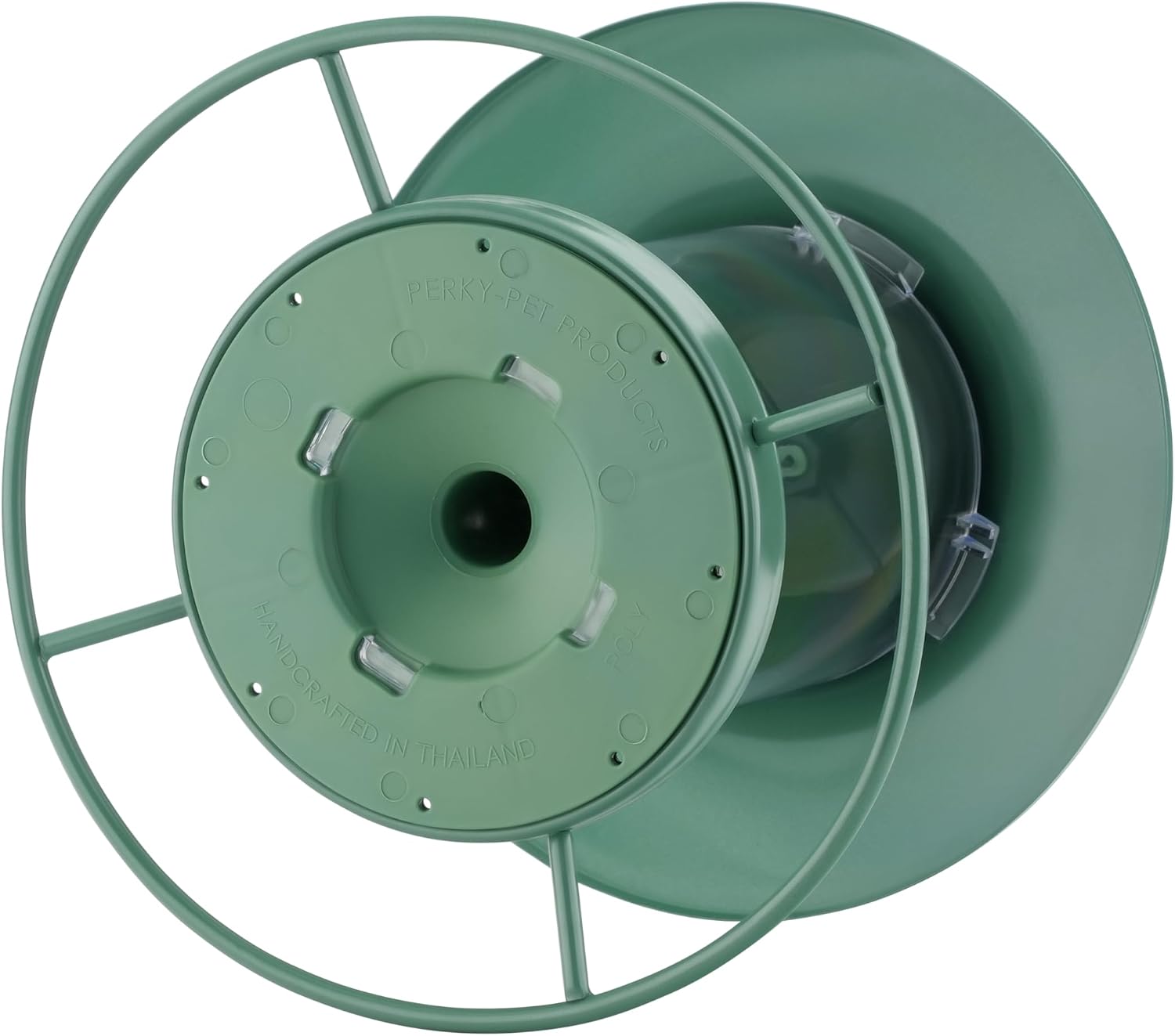 Perky-Pet 312G Green Sparkle Panorama Bird Feeder - 2 Pack