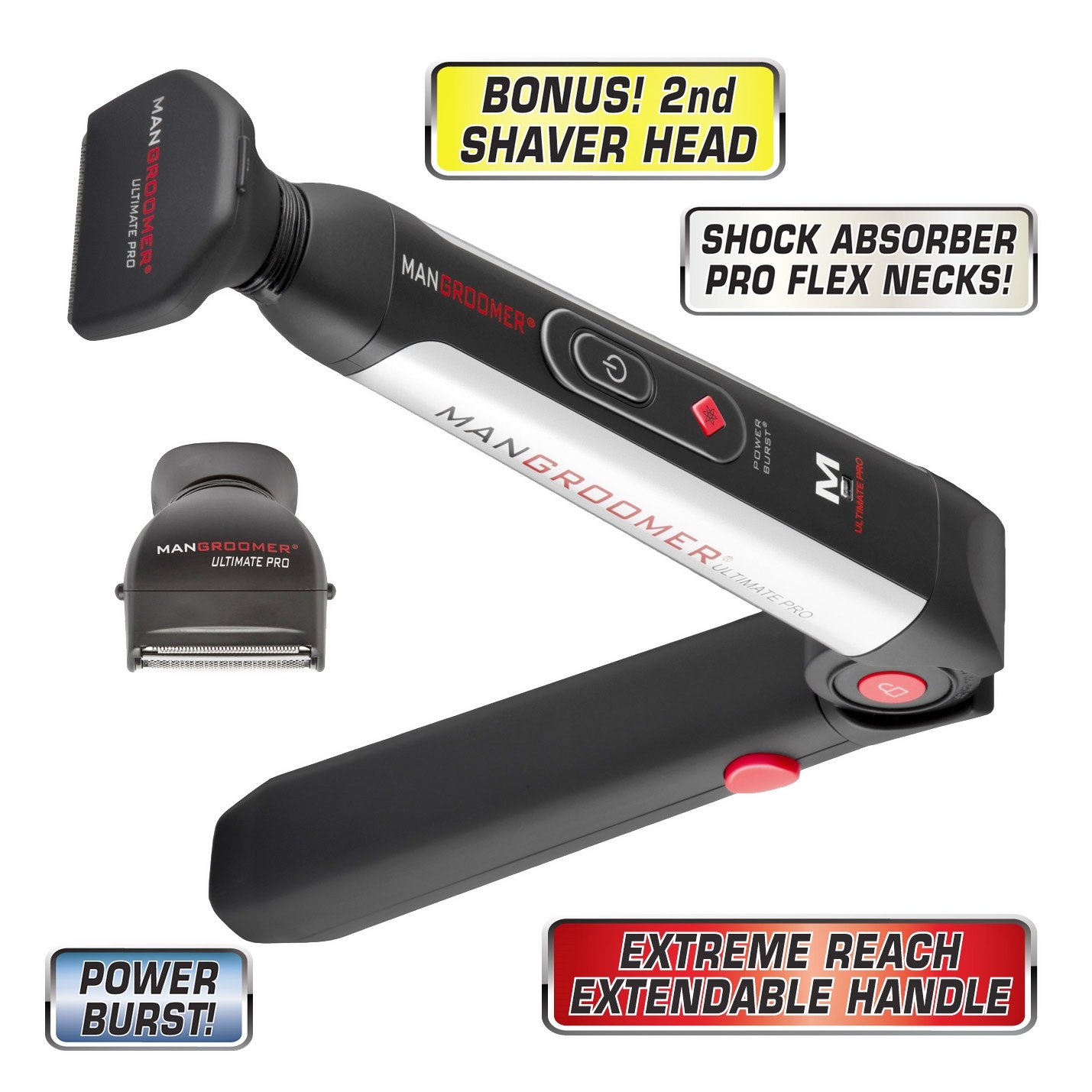 MANGROOMER Ultimate Pro Back Shaver Replacement Blade