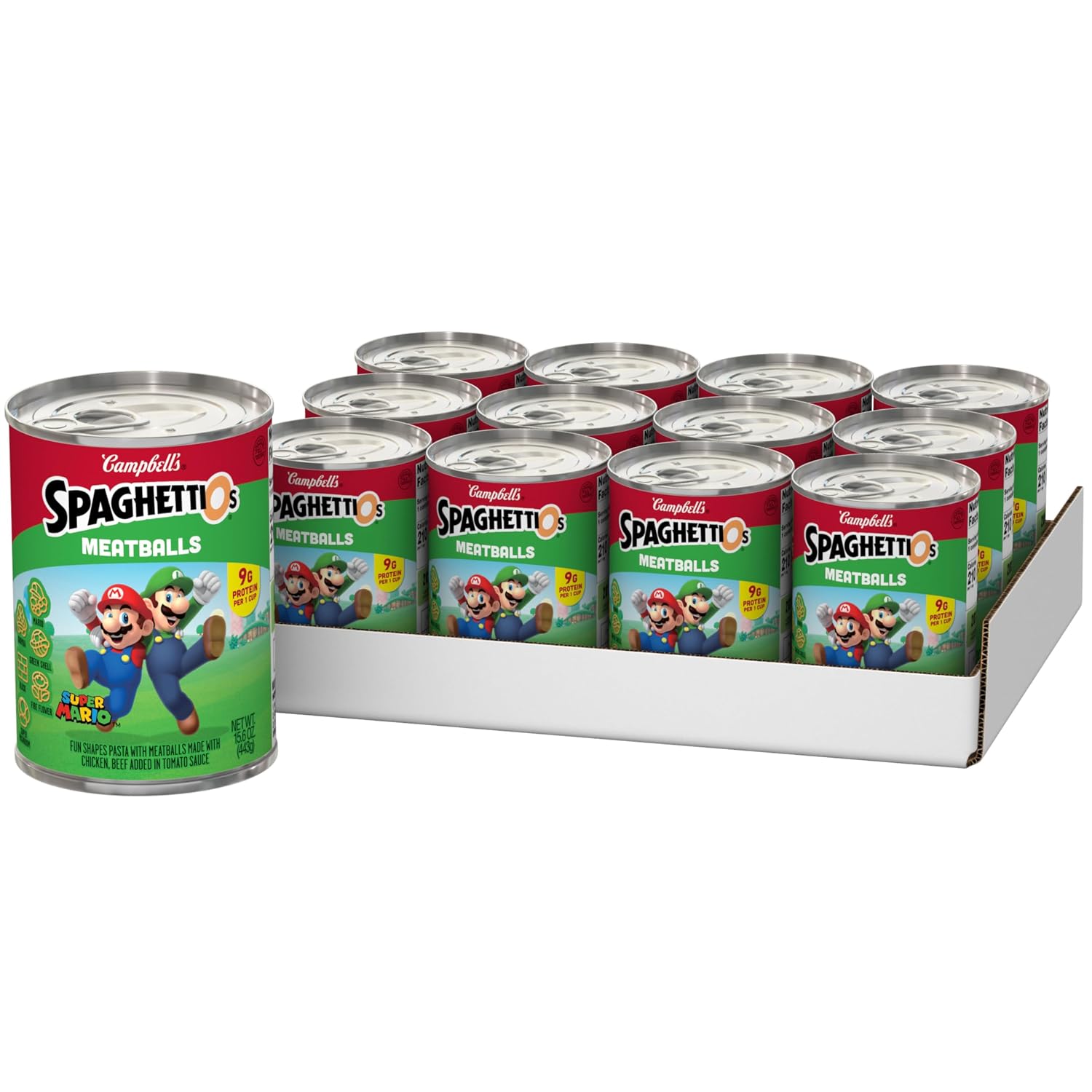 SpaghettiOs Original Canned Pasta, 15.8 oz Can (Pack of 4)
