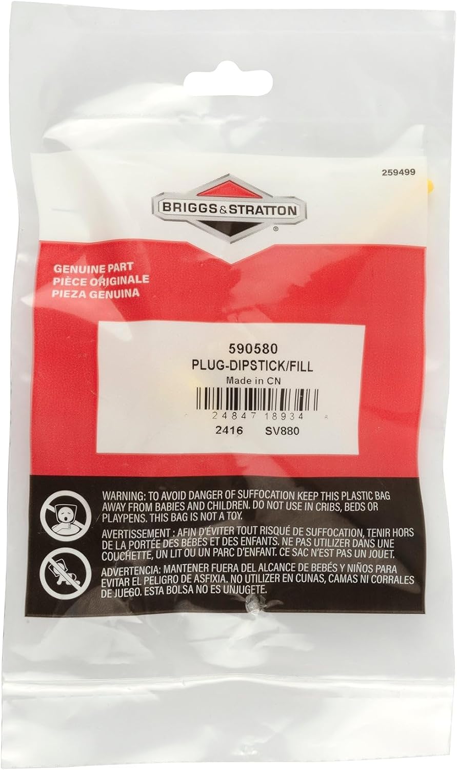 Briggs & Stratton 590580 Plug-Dipstick/Fill