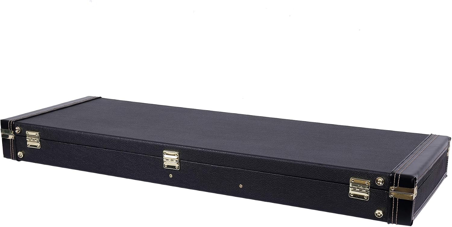 Crossrock Hardshell Arch Top wood case fits SG Electric Guitars-Black(CRW600SGBK)