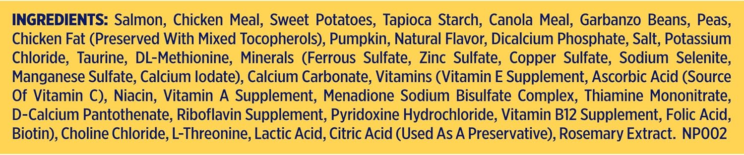 Nature's Recipe Grain Free Salmon Dry Dog Food, 24 lb. Bag | Fiber From Sweet Potatoes & Pumpkin Helps Support Digestion and Immune System Health