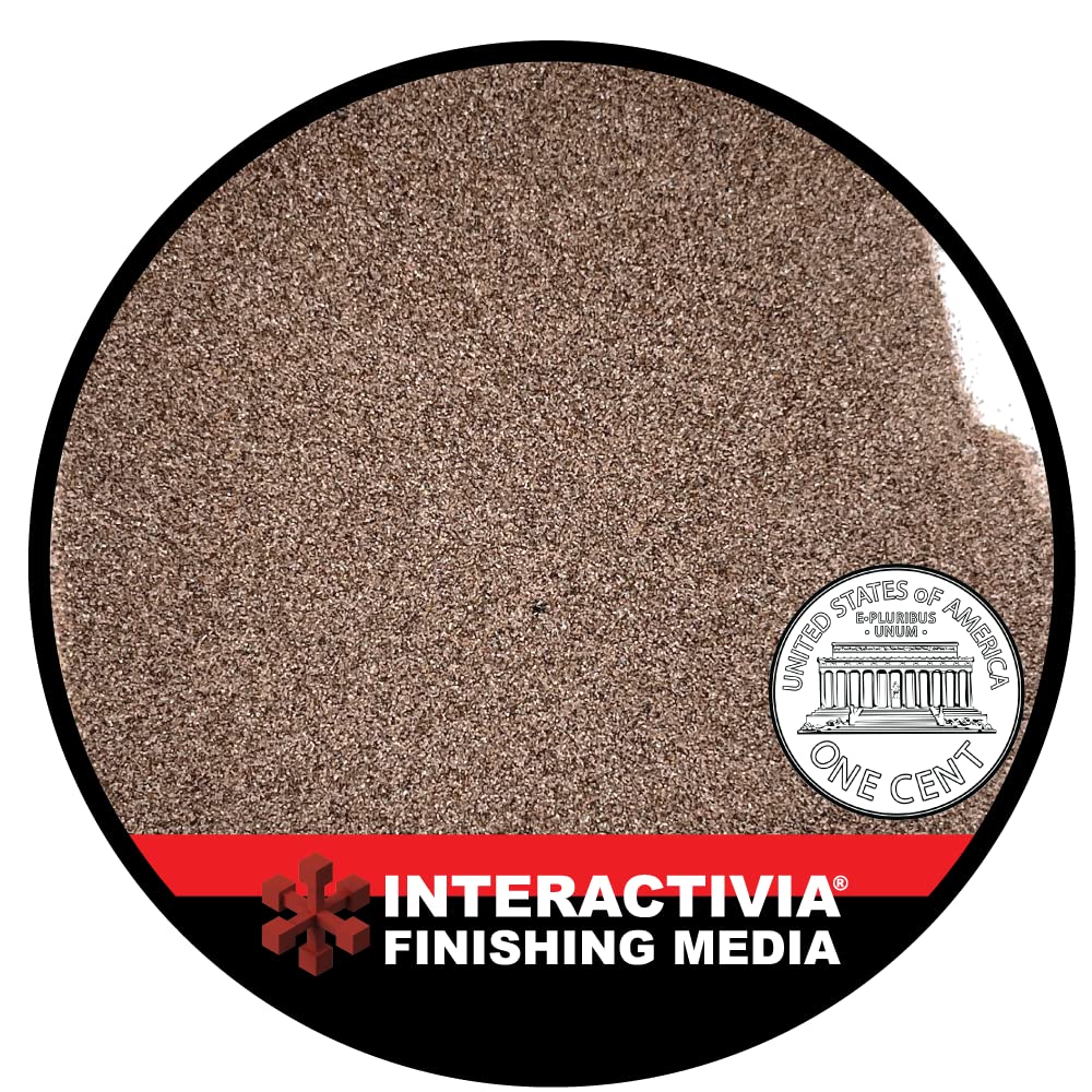 #80 Aluminum Oxide - 8 LBS - Medium Sand Blasting Abrasive Media for Blasting Cabinet and Blasting Guns.