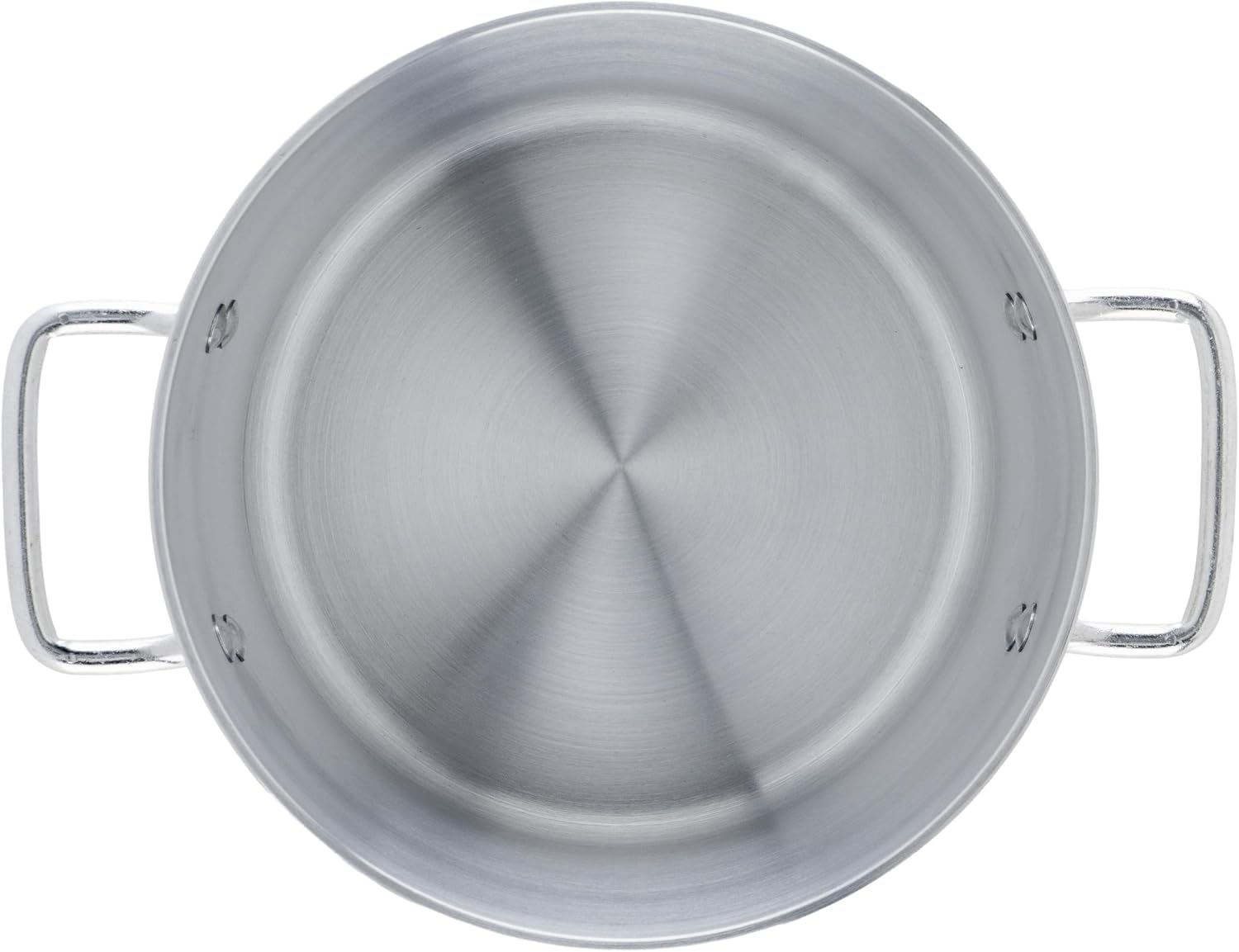 Winco 20 qt Aluminum Heavy-Duty Stock Pot | Thick walls, Riveted handles, Wide base, Great for Stocks, Soups, Pasta and Batch Cooking