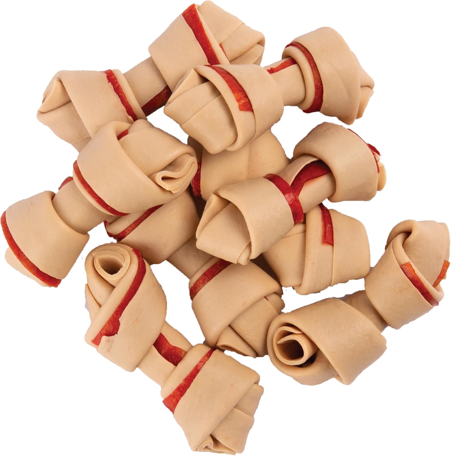 DreamBone Mini Bone Rawhide-Free Dog Treats With Real Protein, 24 Count | Daily Chew, Digests Safely and Completely, Made With Real Protein, Chicken and Veggies, For Adult Dogs