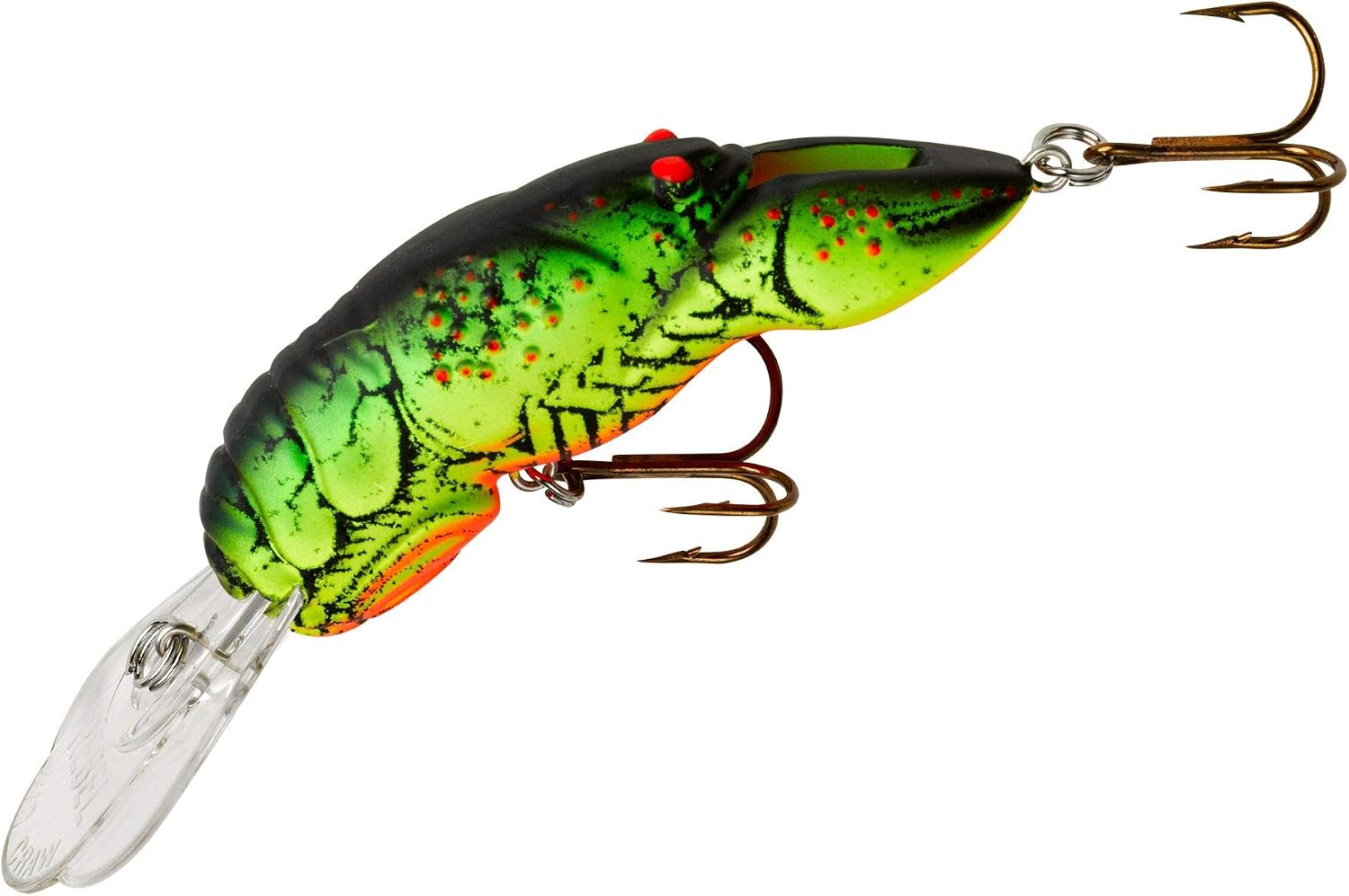 Rebel Lures Original Realistic Crawfish Crankbait Fishing Lure
