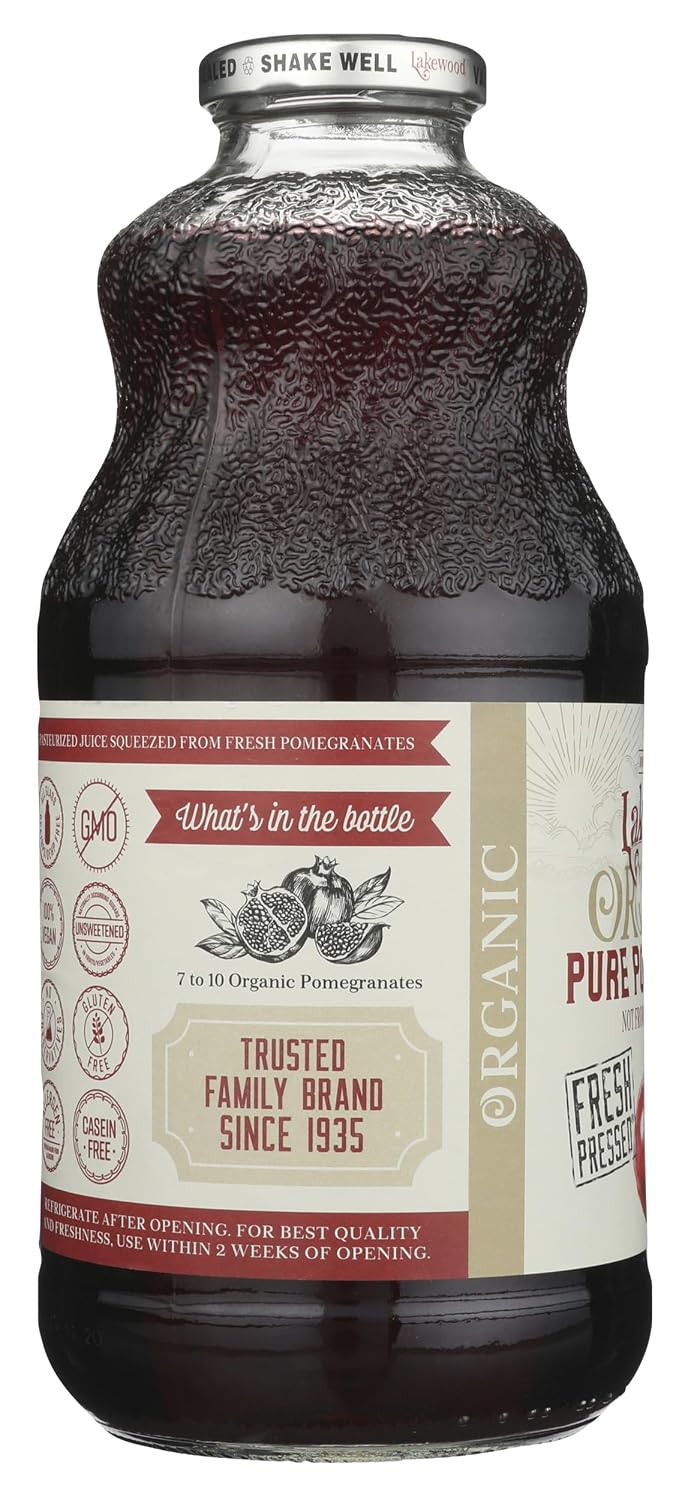 Lakewood Organic Pure Concord Grape Juice, 32 oz