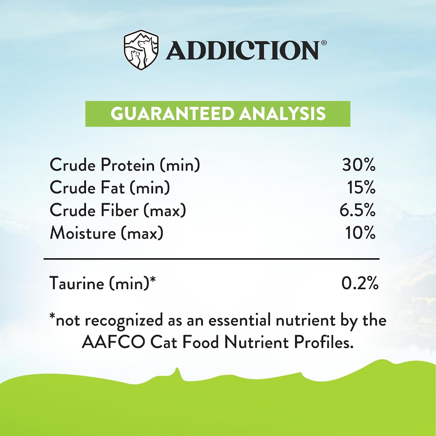 Addiction Viva La Venison Grain-Free Dry Cat Food - with Premium Venison to Support Muscle Development & Maintenance - High-Protein Recipe with Chicken & Low Carb - Made in New Zealand - 4lbs