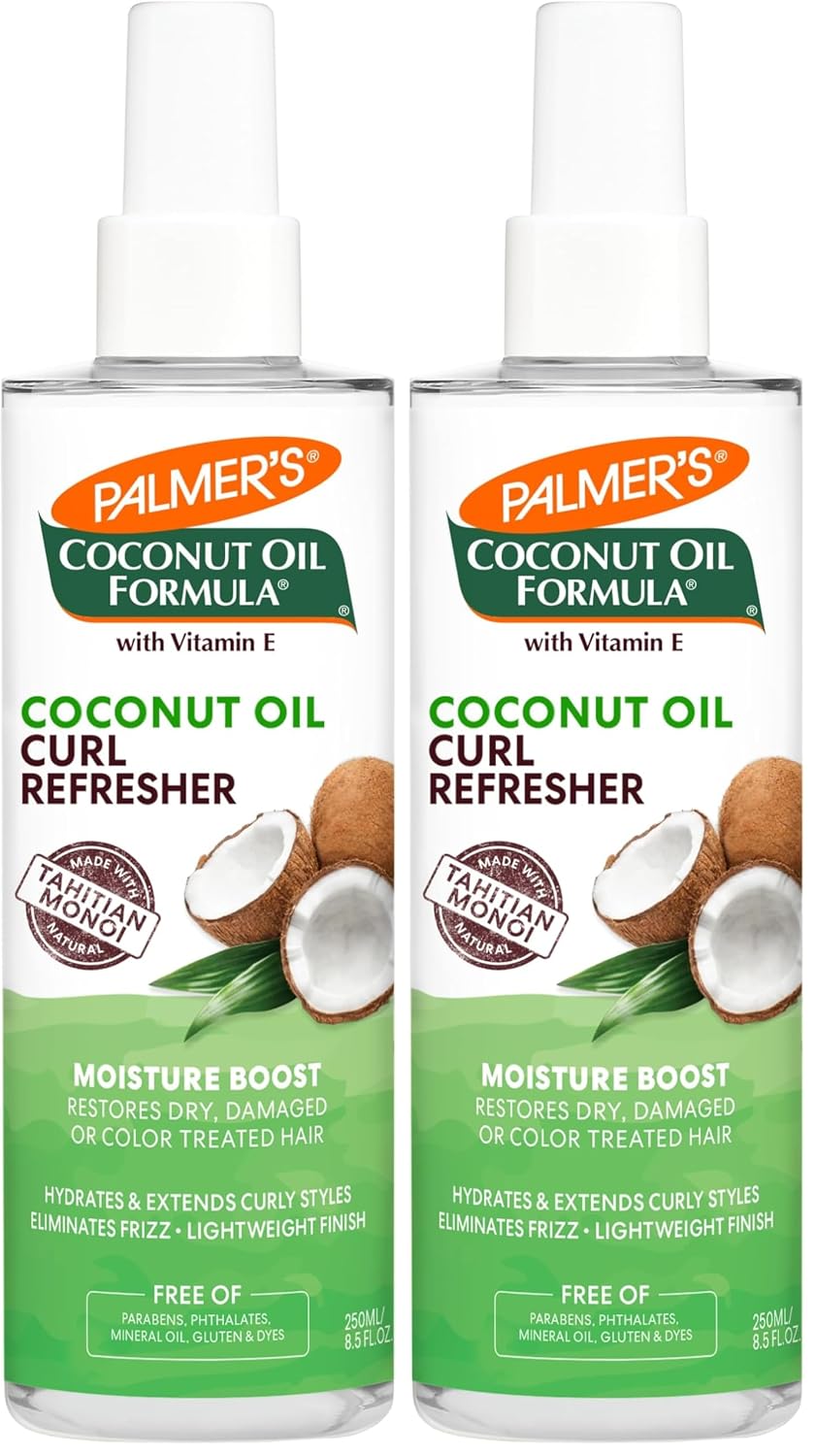 Palmer's Coconut Oil Moisture Boost Curl Refresher Spray (8.5 Ounces)